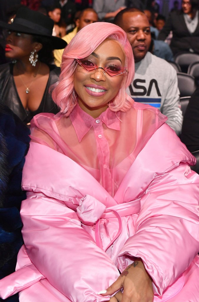 monica denise style Celebrities Attend The 2019 World Lightweight & World Light Heavy Weight Championships Featuring Davis v. Gamboa & Pascal v. Jack