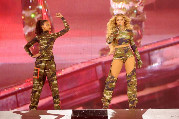 Blue Ivy first appeared during the RENAISSANCE World Tour in May 2023.
