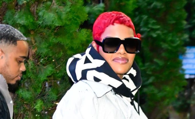 teyana taylor hair Celebrity Sightings In New York City - January 08, 2024