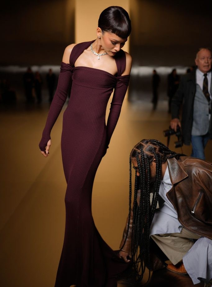 zendaya law roach Fendi Couture Spring 2024 - Front Row