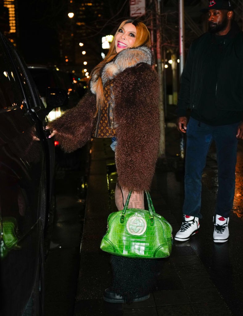 wendy williams Celebrity Sightings In New York City - February 21, 2023