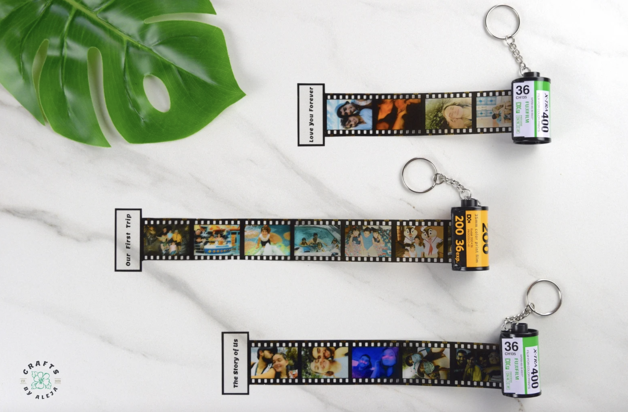 Memory Film Keychain