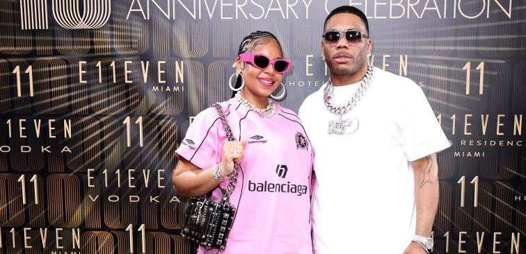 Nelly & Ashanti Celebrate The 10th Anniversary Of E11EVEN Miami