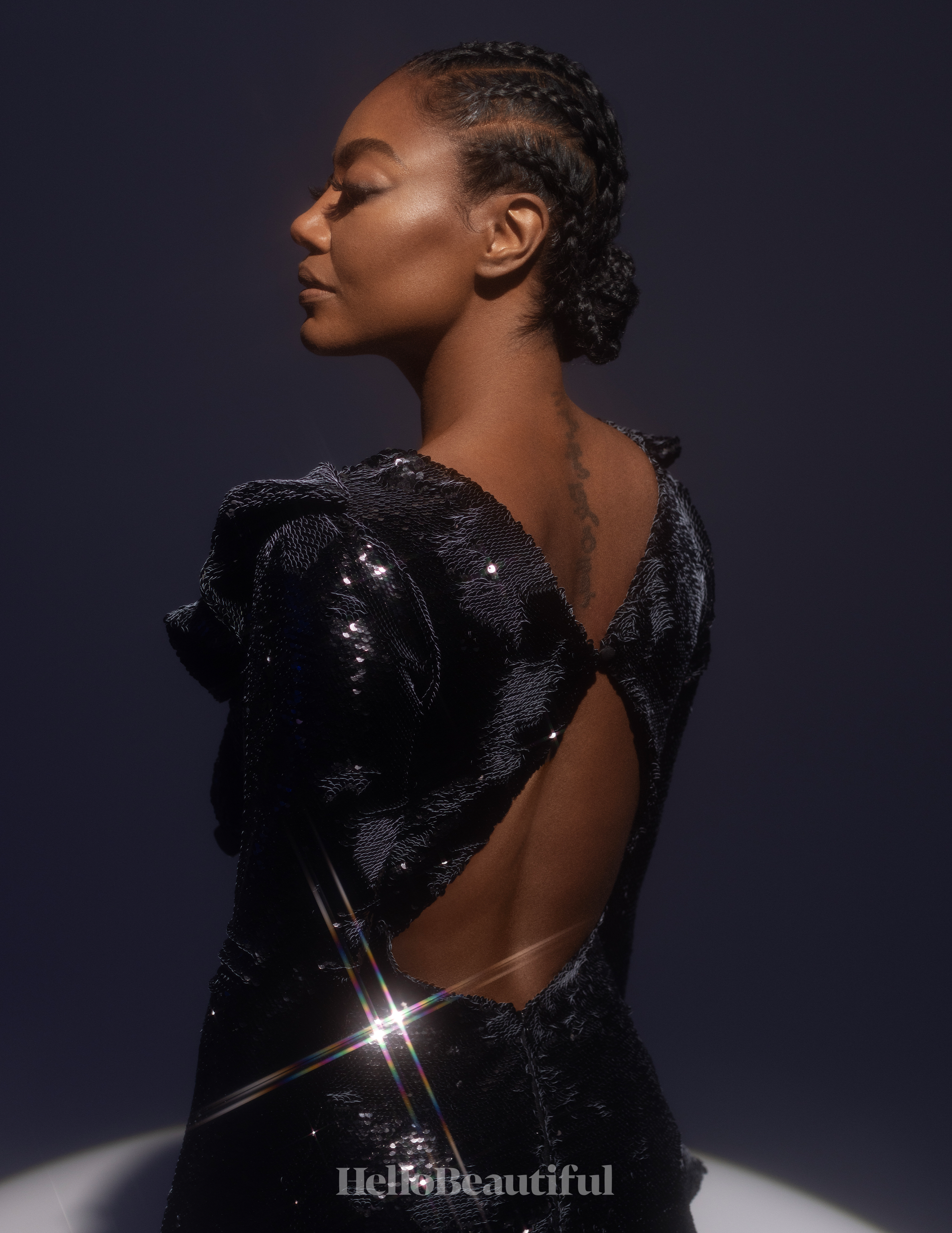 Patina Miller February HelloBeautiful Cover