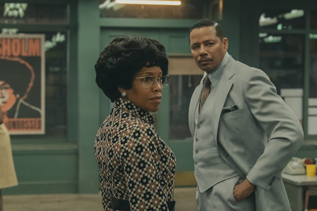Regina King and Terrence Howard in Netflix's "Shirley"