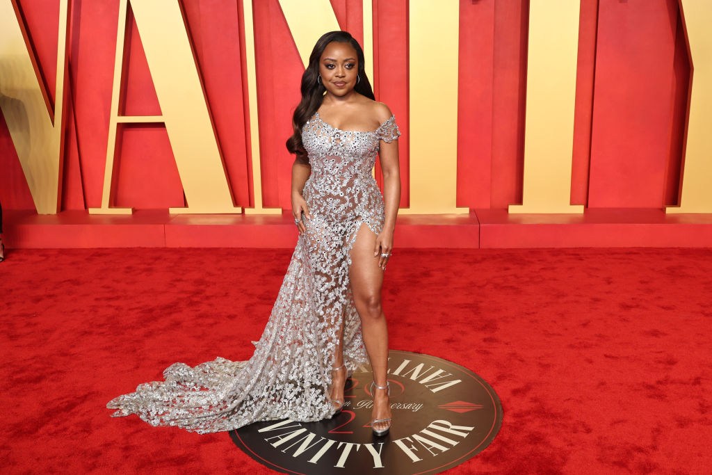 quinta brunson 2024 Vanity Fair Oscar Party Hosted By Radhika Jones - Arrivals