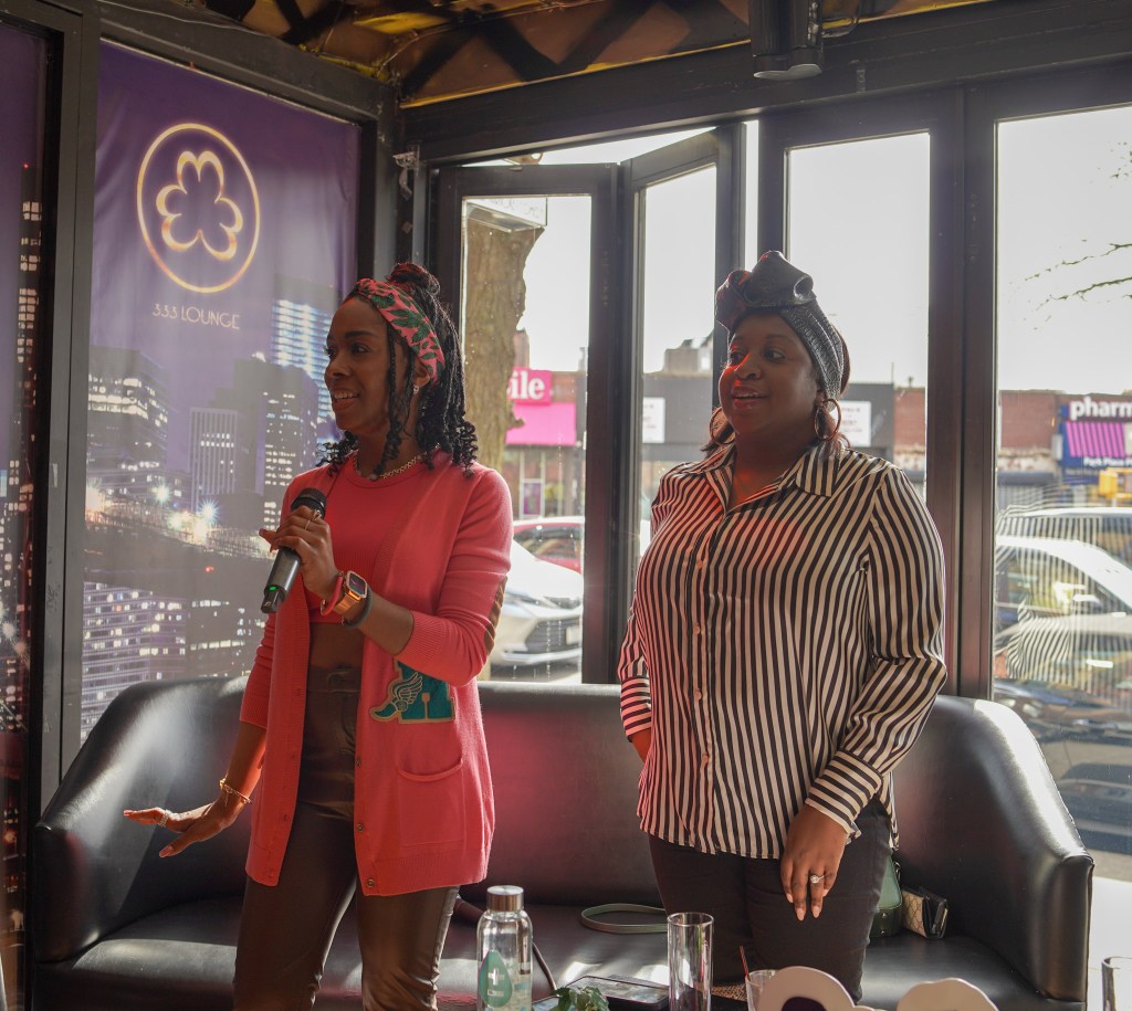Danish and shea on stage
