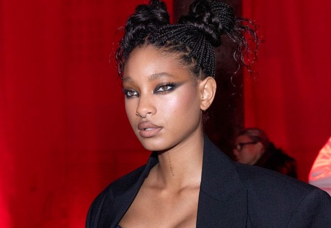 willow smith Vetements : Front Row - Paris Fashion Week - Womenswear Fall/Winter 2024-2025