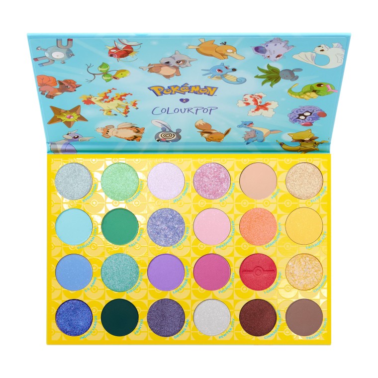 Colourpop's Pokemon Eye Shadow Palette