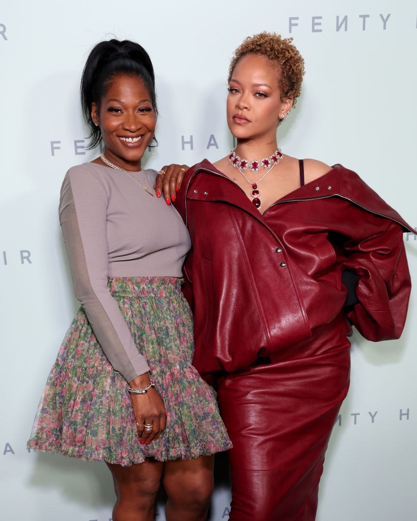 Rihanna Celebrates Fenty Hair Brand Launch in LA