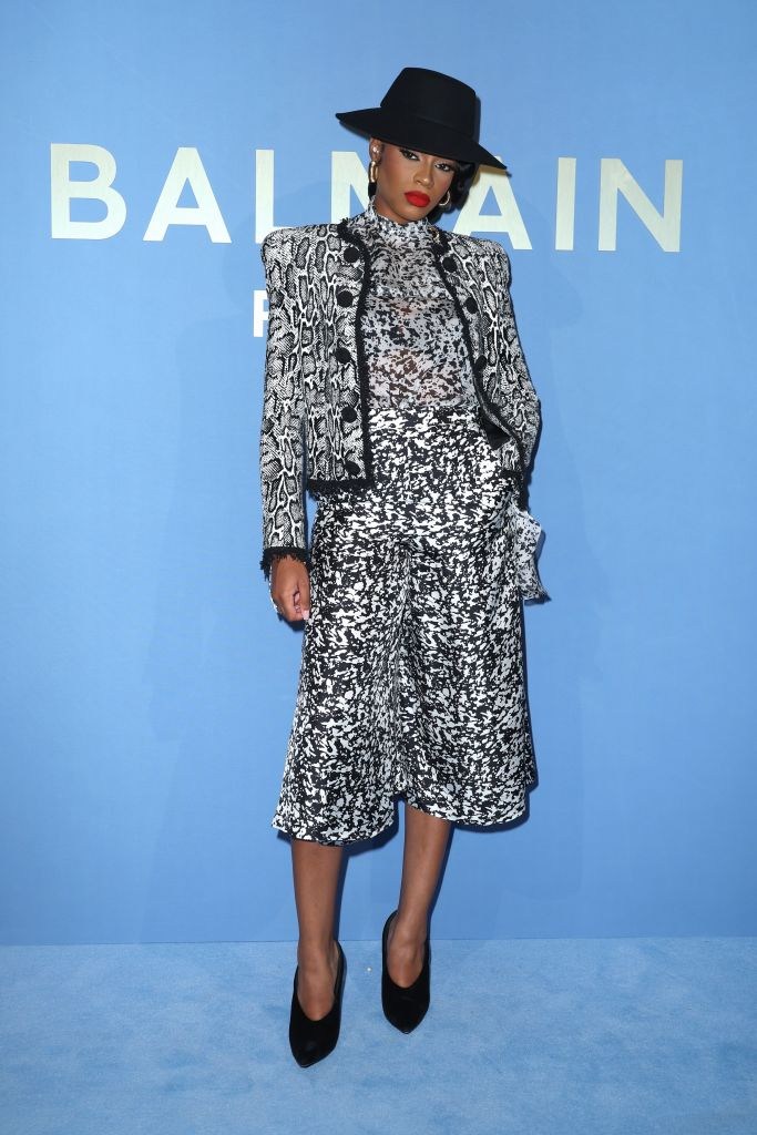 Balmain : Photocall - Paris Fashion Week - Womenswear Spring/Summer 2024