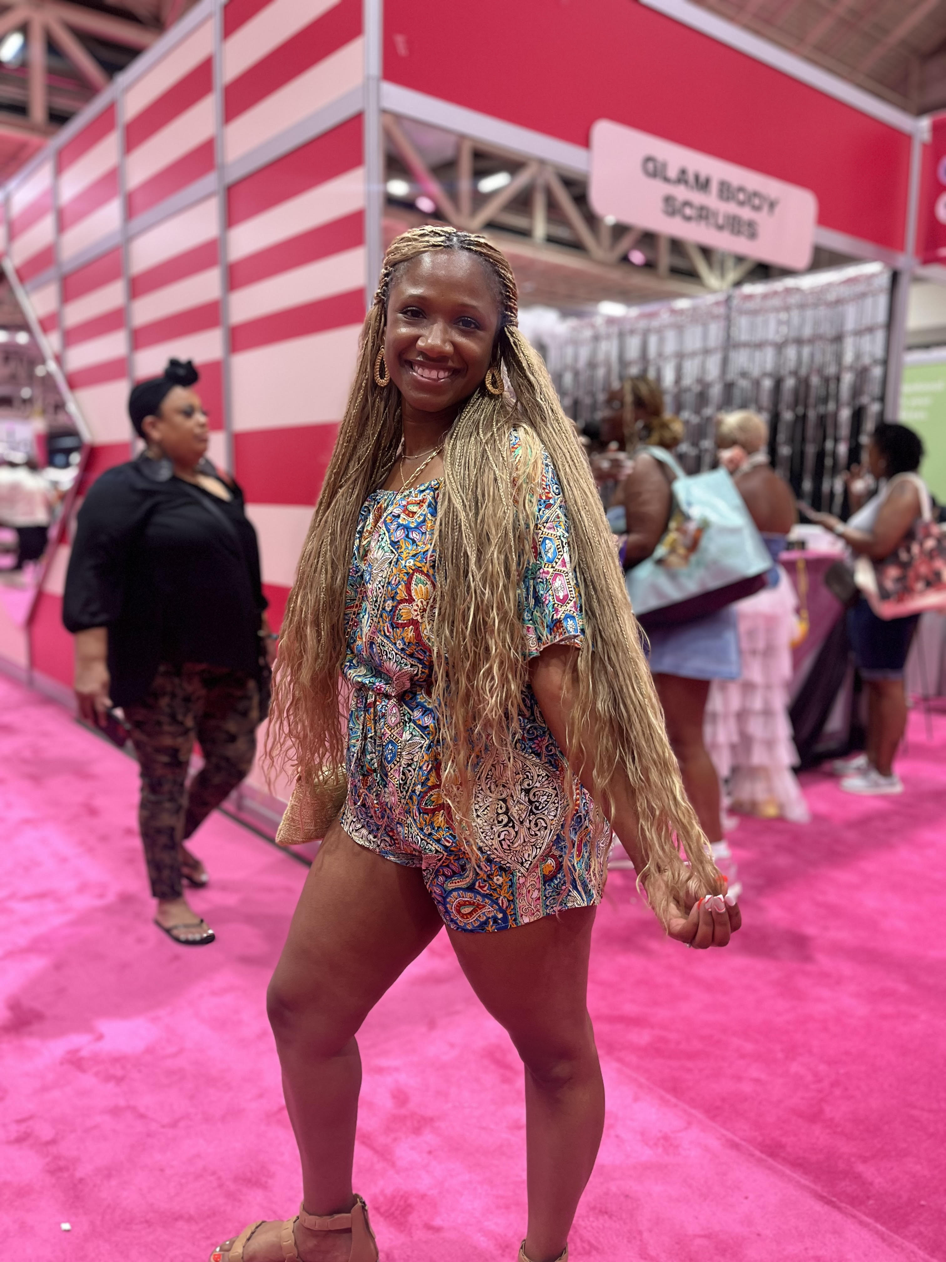 Micro braids, but make them goddess
