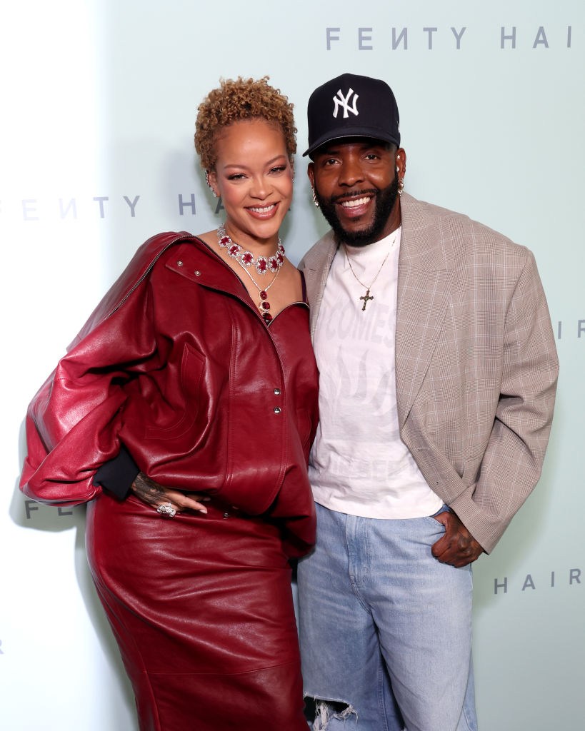 yusef and Rihanna Celebrates Fenty Hair Brand Launch in LA