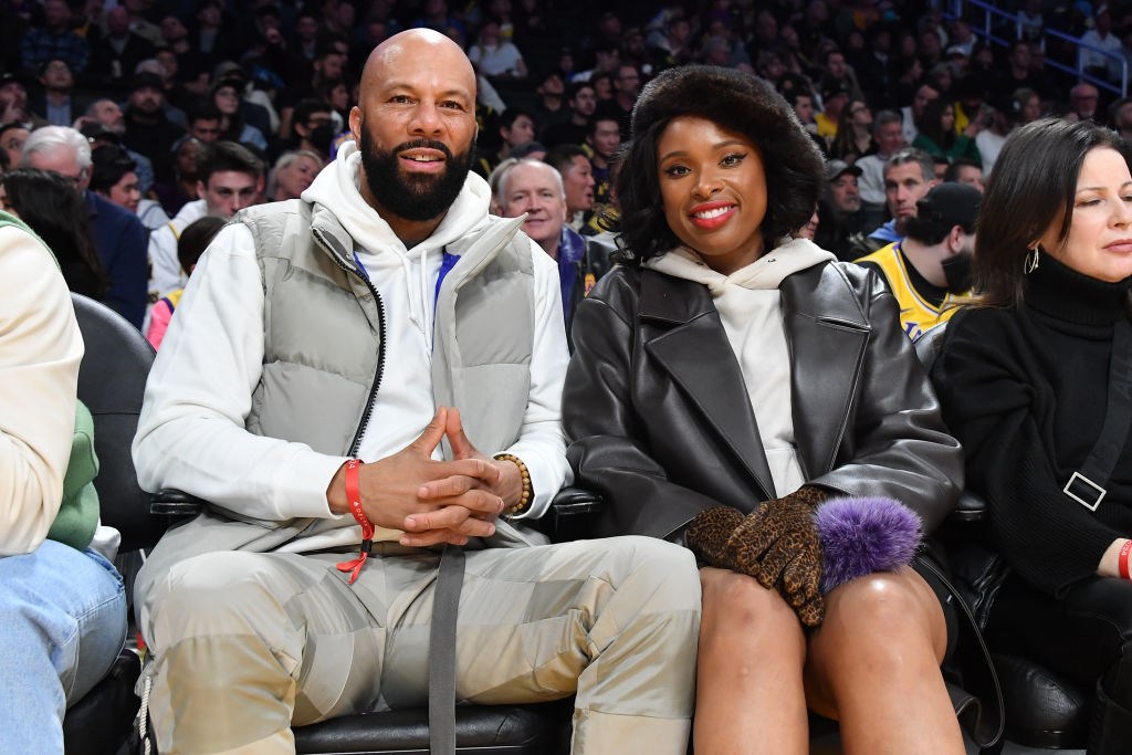 Celebrities At The Los Angeles Lakers Game