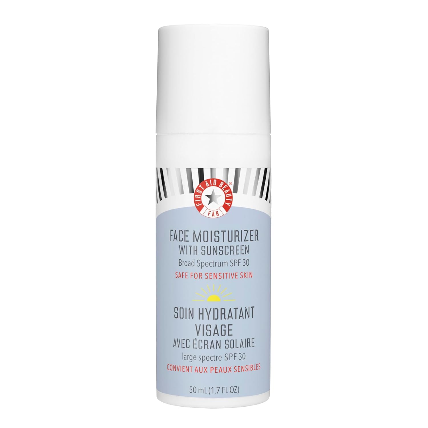 First Aid Beauty Ultra Repair Face Moisturizer with Sunscreen, SPF 30