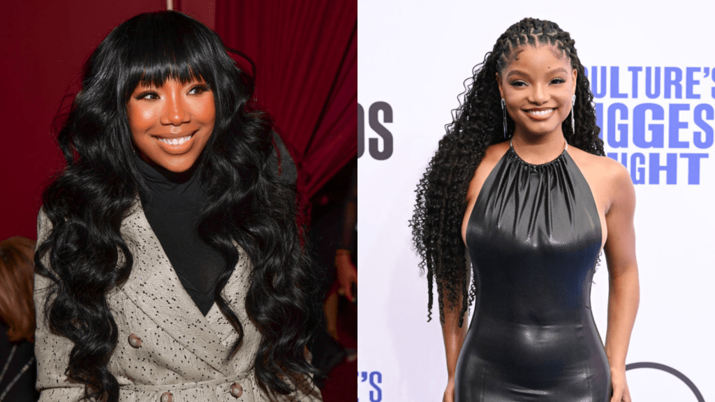 Brandy wants Halle Bailey to play her in bio pic