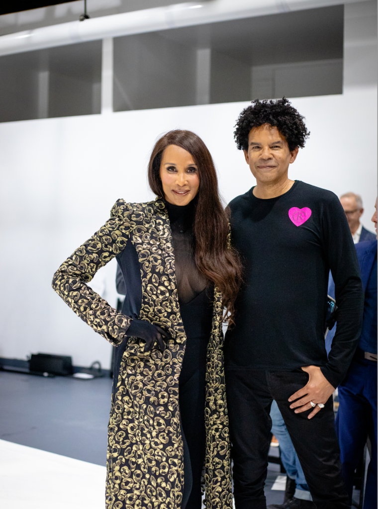 Beverly Johnson and Aaron Walton