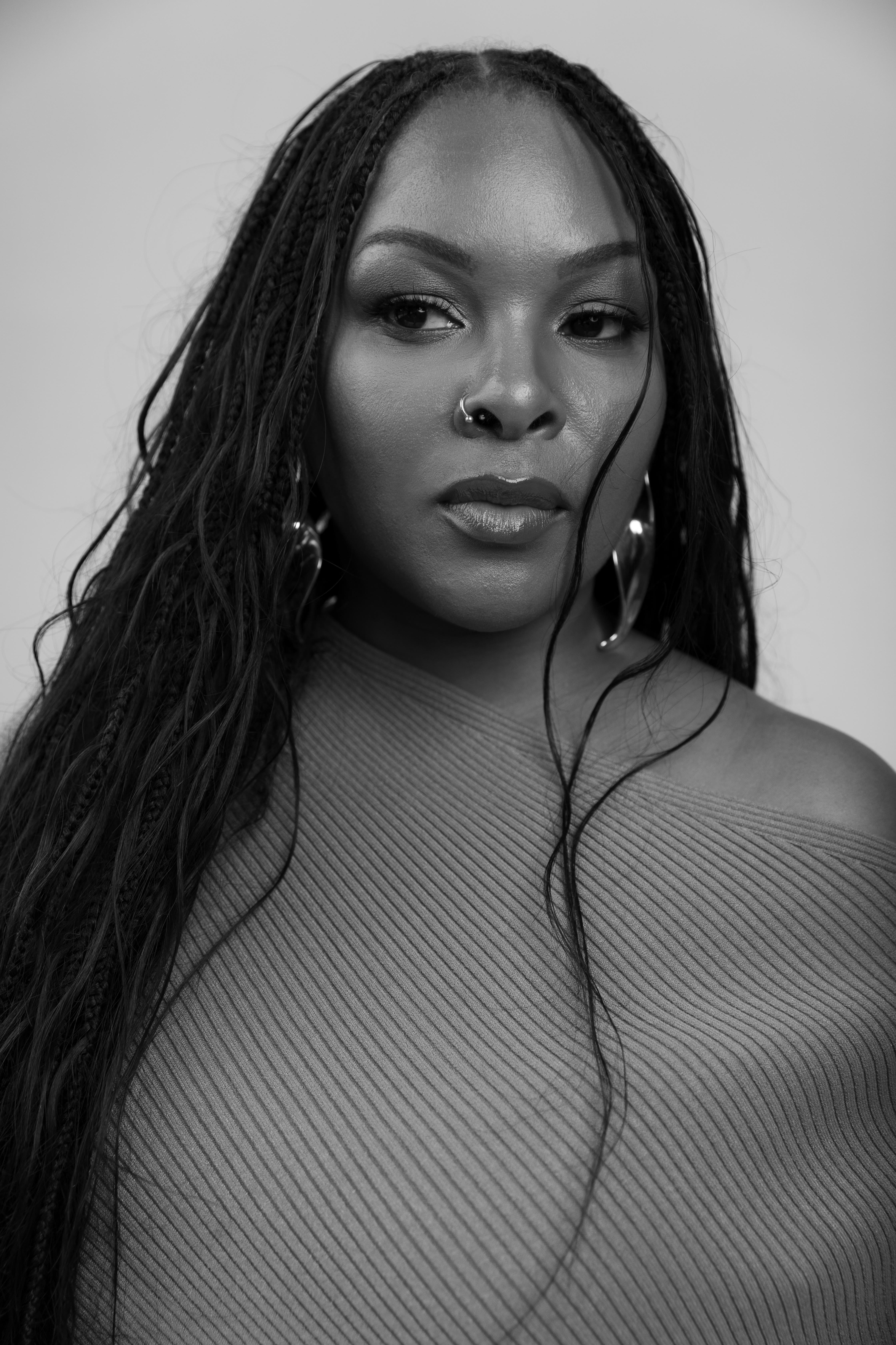 Backstage at Laquan Smith SS25 NYFW