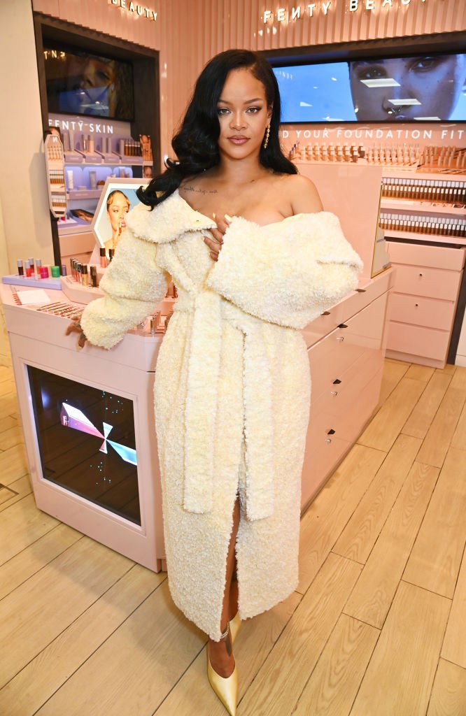 Rihanna Celebrates the Launch of Fenty Hair Exclusively at Selfridges
