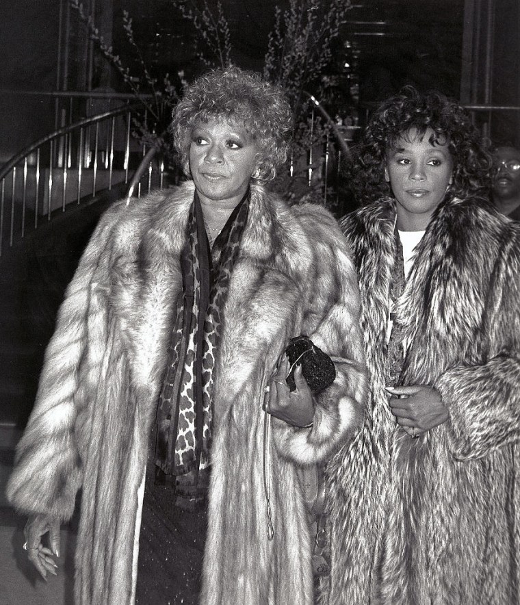 Cissy and Whitney always knew how to make an entrance.