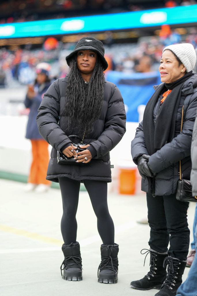 Bundled Up In Black