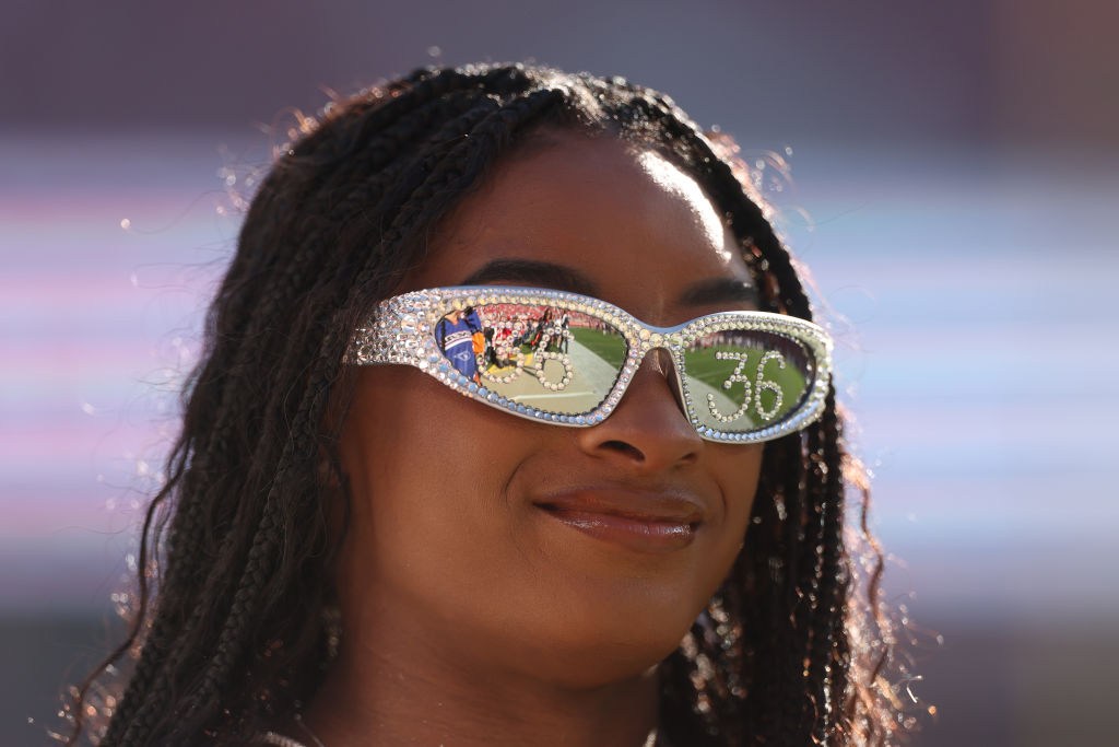 simone biles Chicago Bears v San Francisco 49ers