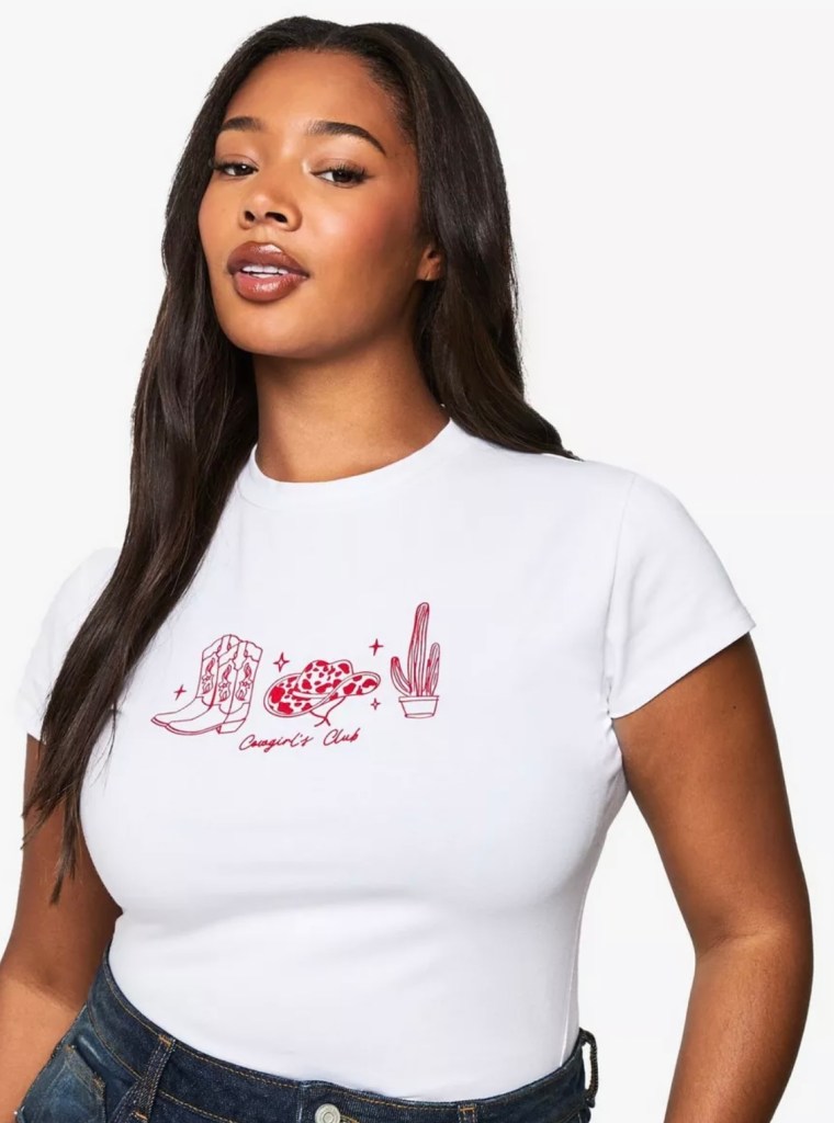 Cowboy Fitted Top