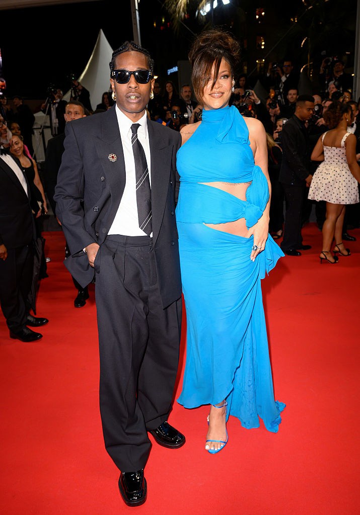 rihanna A$AP "Highest 2 Lowest" Red Carpet - The 78th Annual Cannes Film Festival