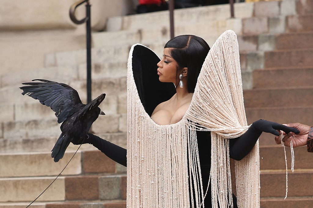 cardi b fashion week Celebrity Sightings - Paris Fashion Week - Haute Couture Fall/Winter 2025/2026 - Day One