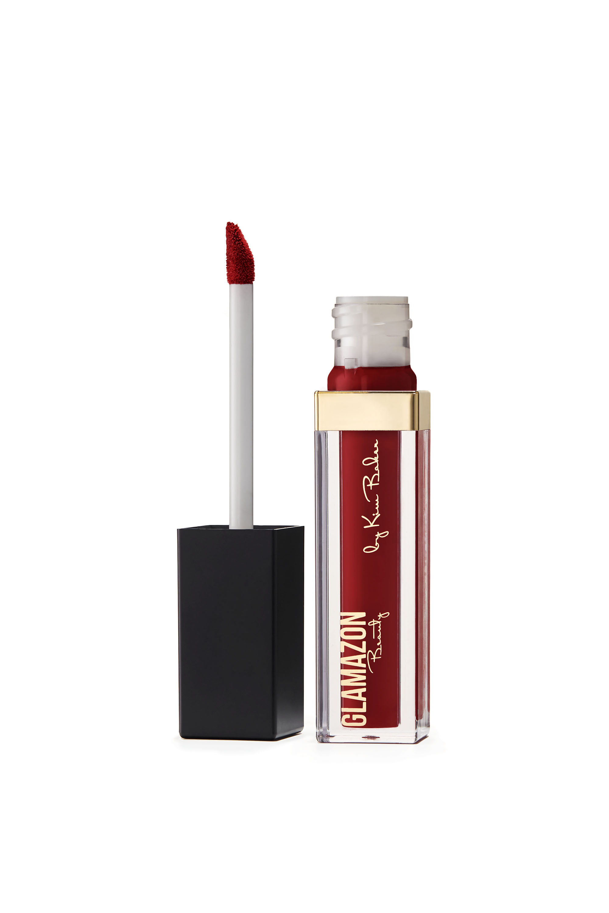 Glamazon Beauty Cheek N Lip Color Liquid Lipstick in IM PURRRFECT RED