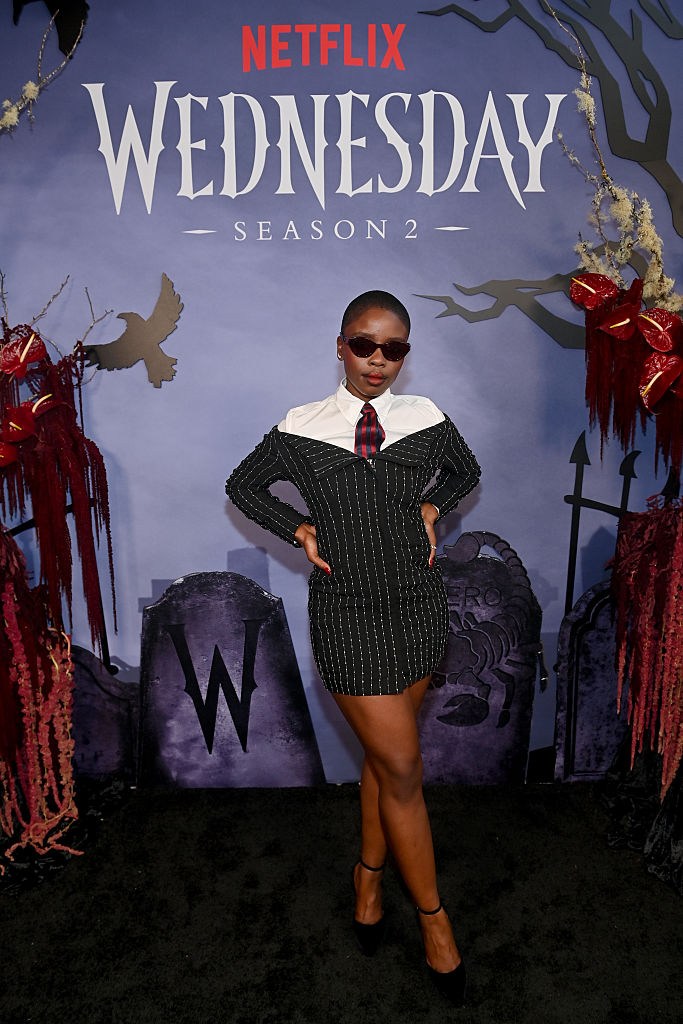 Emma Myers and Joy Sunday Attend Special “Wednesday” Season 2 Screening in Atlanta