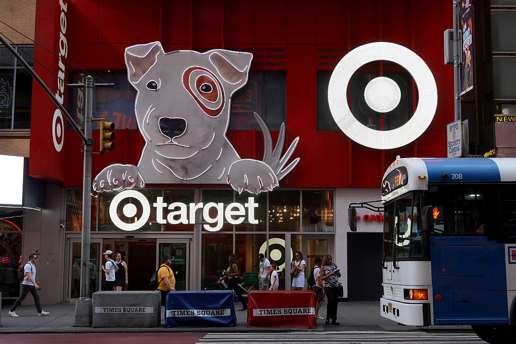 Target Store in Times Square in New York City
