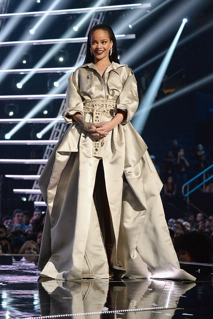 Rihanna, 2016 — Trench Coat Realness