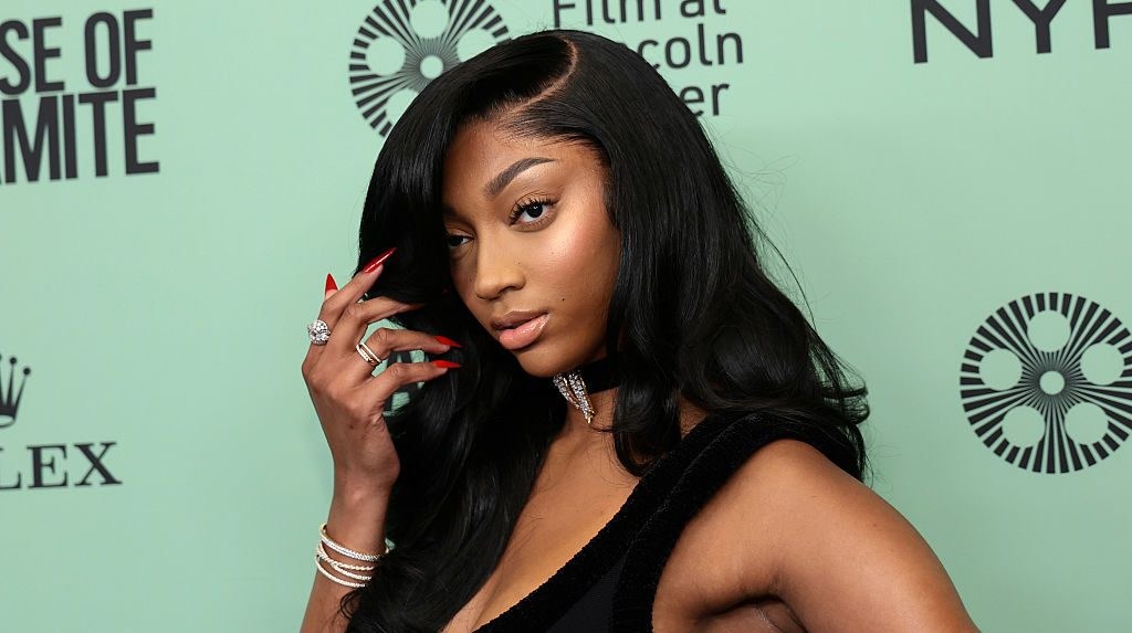 Angel Reese Serves A Sultry Side-Bang At The House Of Dynamite Premiere  "A House Of Dynamite" Red Carpet - 63rd New York Film Festival