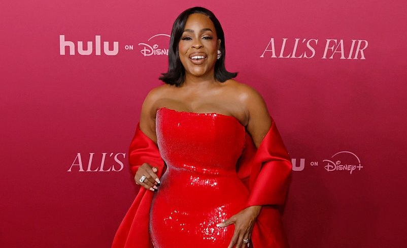 Niecy Nash-Betts Stuns in Fiery Sergio Hudson at the All's Fair Premiere World Premiere Of Hulu's "All's Fair" - Arrivals