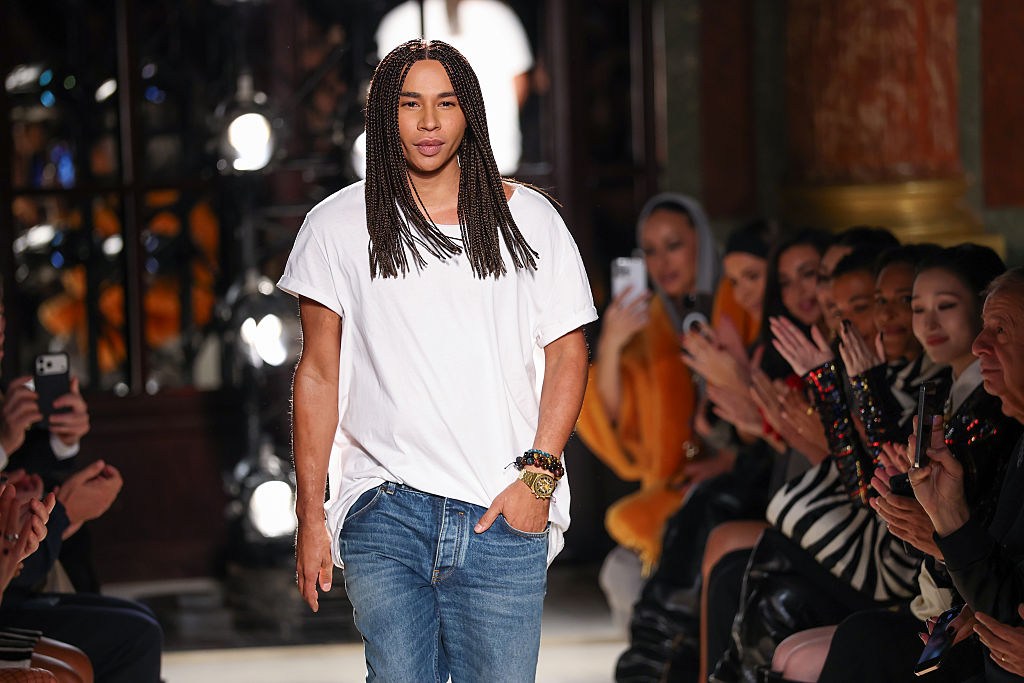 Balmain: Runway - Paris Fashion Week - Womenswear Spring/Summer 2026