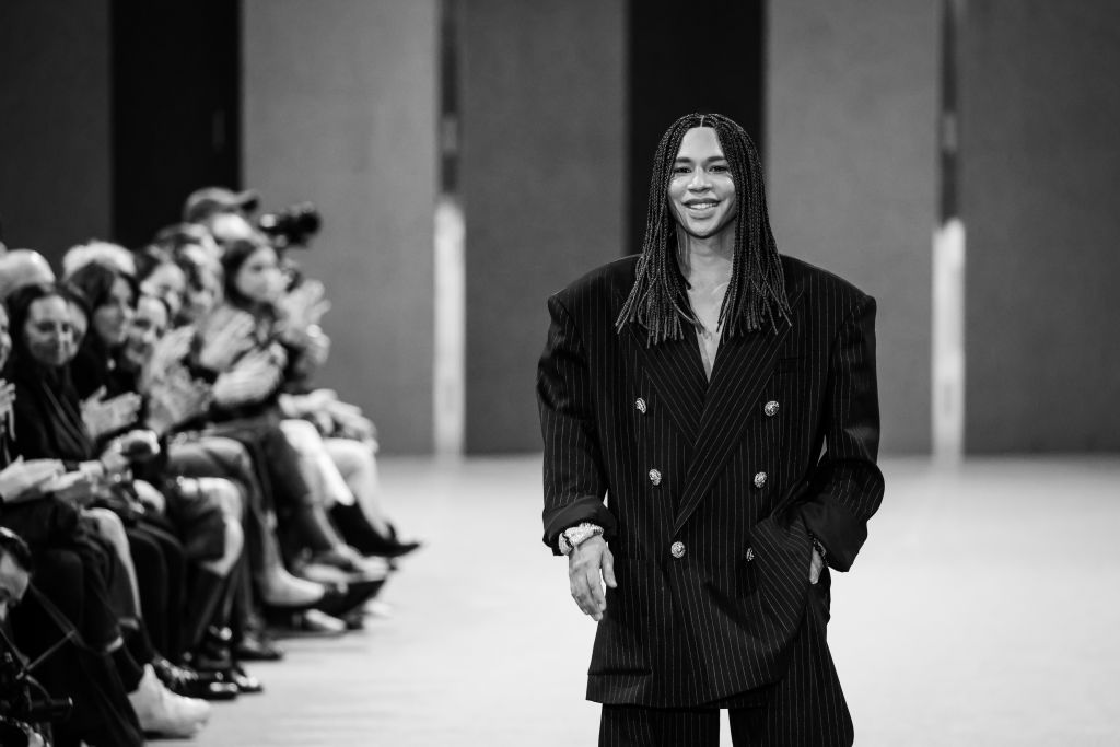 Balmain: Runway - Paris Fashion Week - Womenswear Fall/Winter 2025-2026