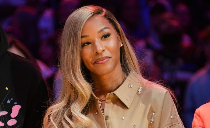 Celebrities At The Los Angeles Lakers Game