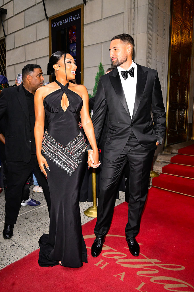 Megan Thee Stallion and Klay Thompson