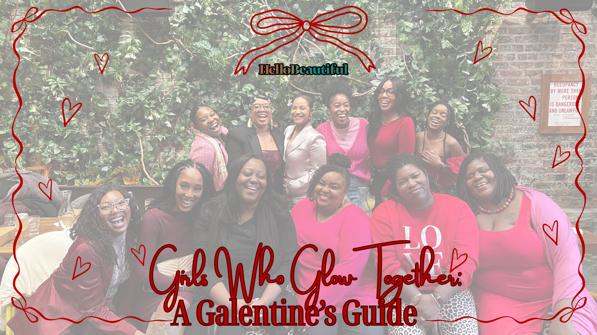 Girls Who Glow Together: The Galentine’s Guide You Need