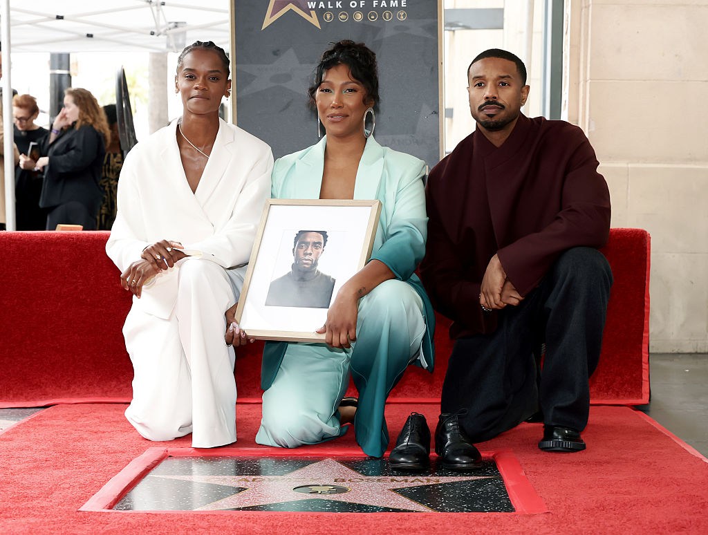 Actor Chadwick Boseman Honored With A Posthumous Star On The Hollywood Walk Of Fame