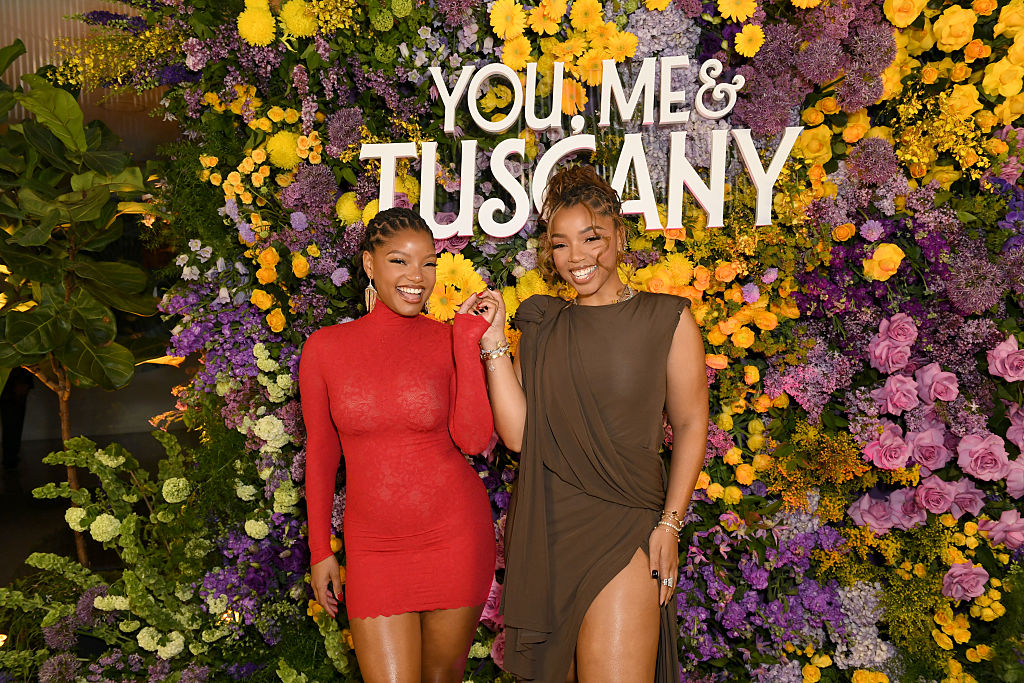 Universal Pictures Presents A Halle Bailey And Chloe Bailey Hosted Private Screening For "You, Me & Tuscany" In Los Angeles On Thursday, April 2nd