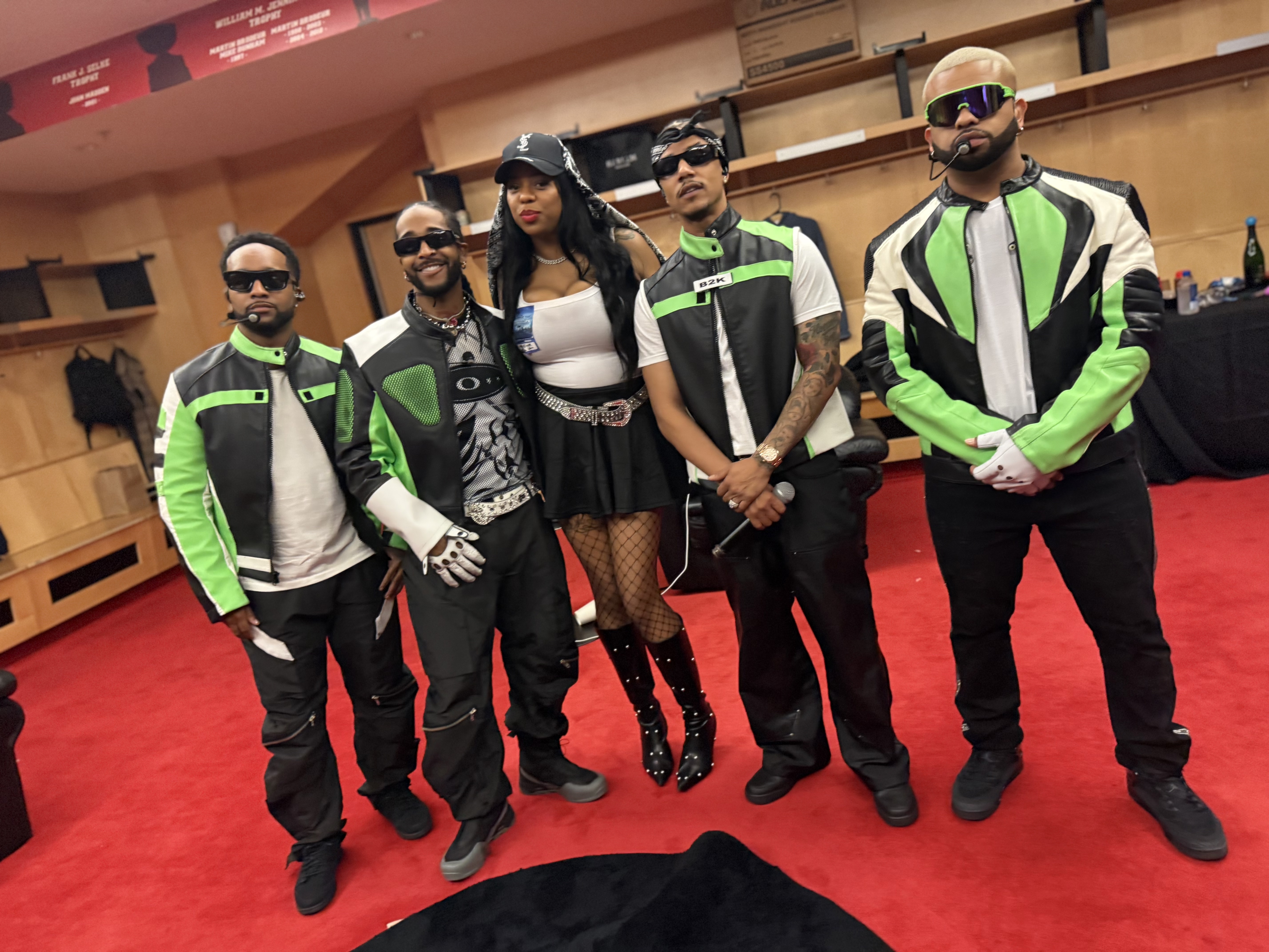 Shamika Sanders and B2K
