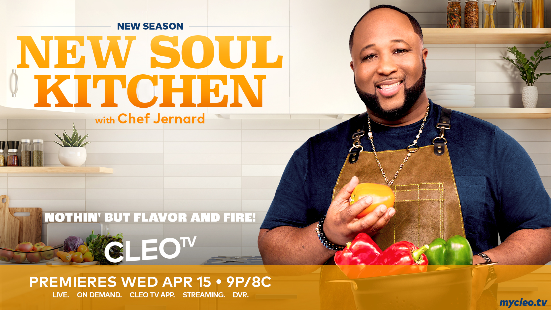 NEW SOUL KITCHEN WITH CHEF JERNARD 2026 KEY ART