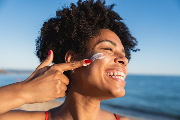 Summer skincare routine, skincare routine black women