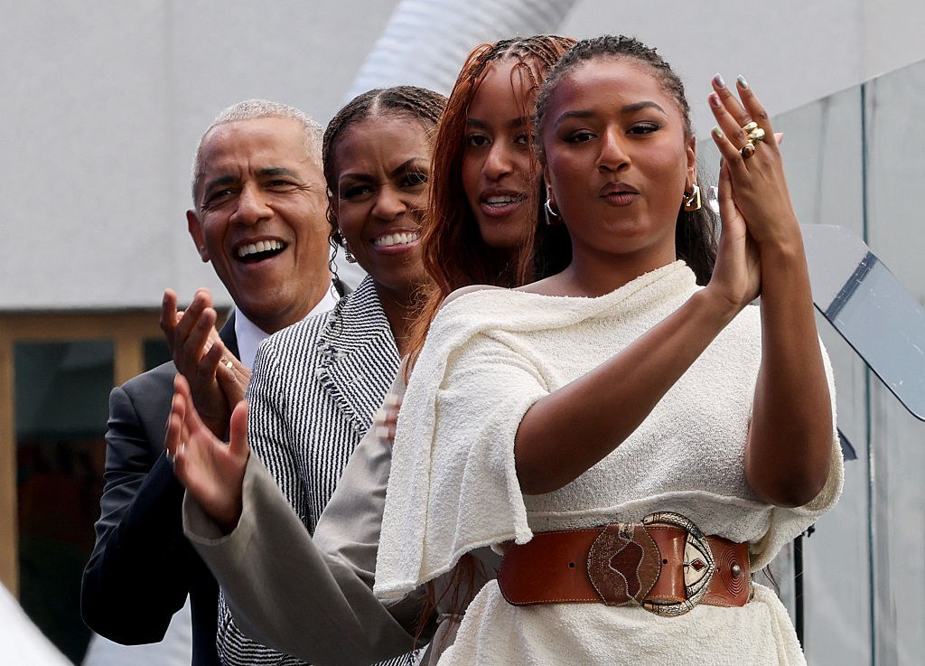 Former Presidents Gather For The Obama Presidential Center Dedication Ceremony