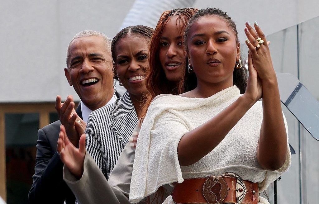 Former Presidents Gather For The Obama Presidential Center Dedication Ceremony